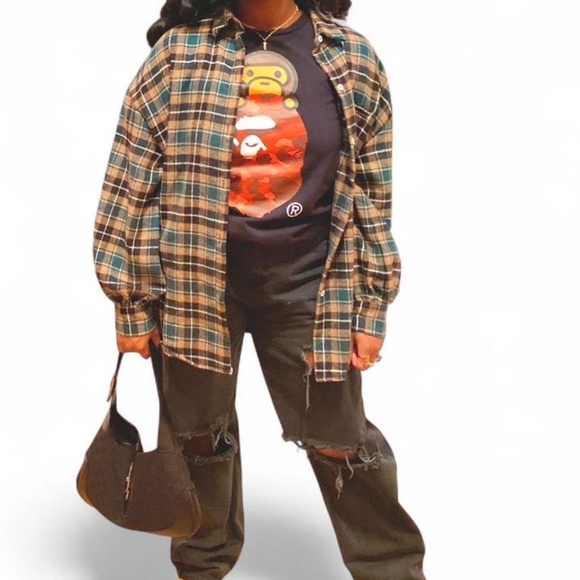 Black #BAPE camo baby Milo tee - Picture 3 of 4